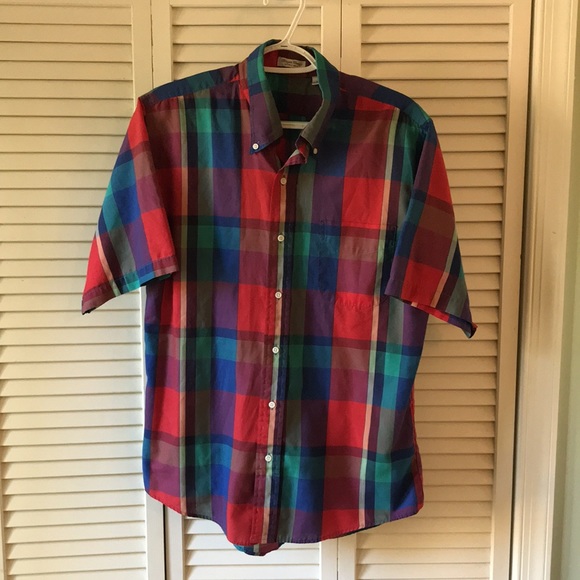 Vintage Short Sleeve Button Down Shirt - Picture 6 of 6